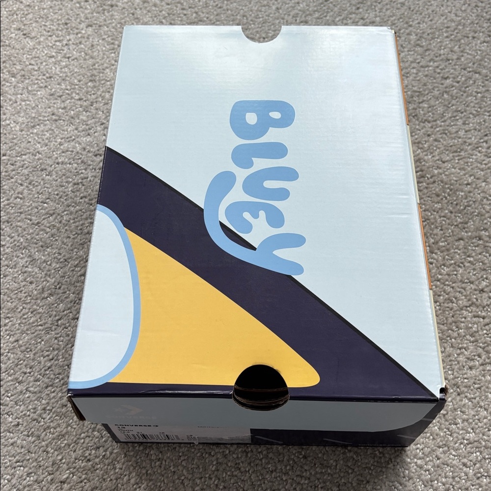 Converse Kids White Bluey High-Tops - Picture 7 of 7
